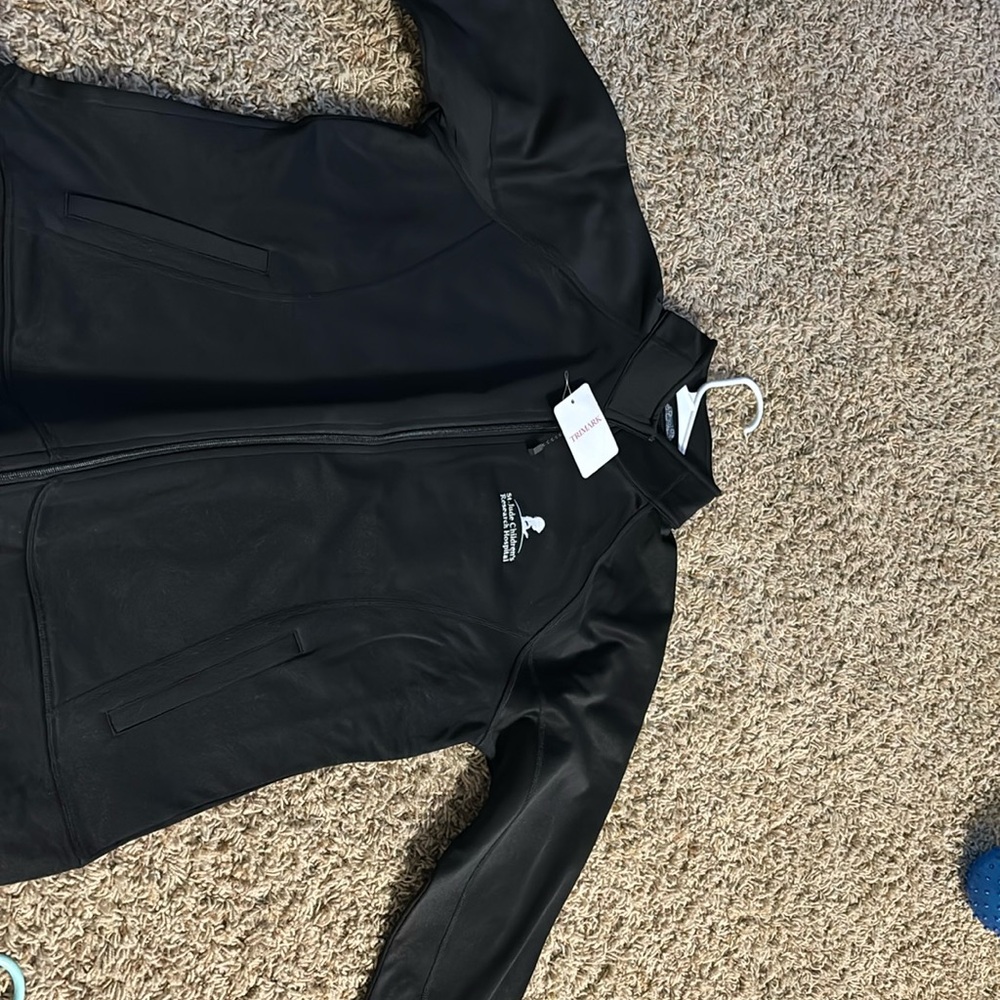 The money from this jacket will be donated to st Jude